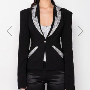 Blazer with Diamonds